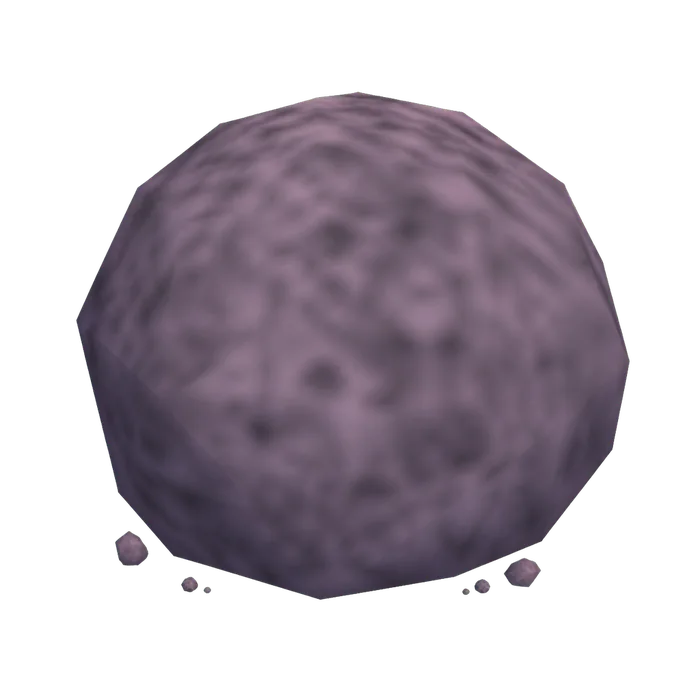 a boulder rolling through the canyon