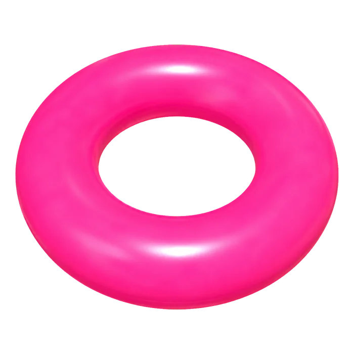pink swim ring
